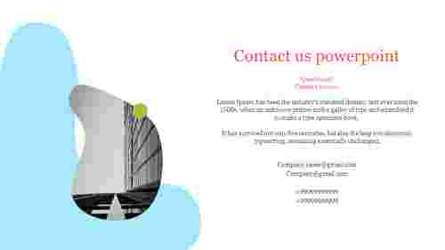 Contact us powerpoint